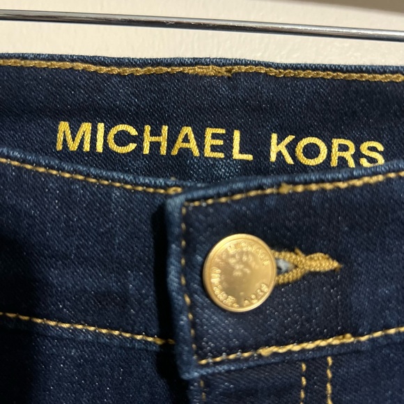 NWT Michael Kors Indigo Blue Jeans Size 10 - Picture 8 of 9